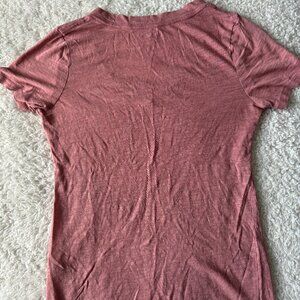Pink Short Sleeve T-Shirt Top
